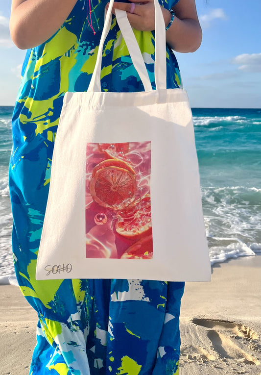 Grapefruit Tote bag