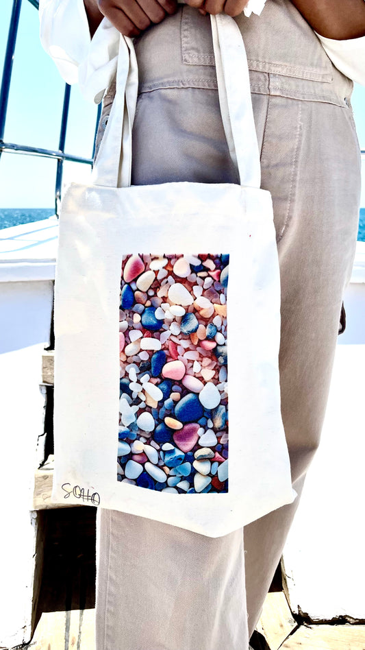 Beach Rocks Tote bag